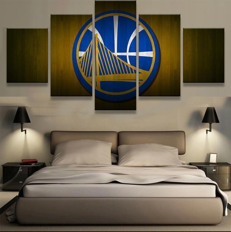 Golden State Warriors Nba Basketball – Canvas Wall Art