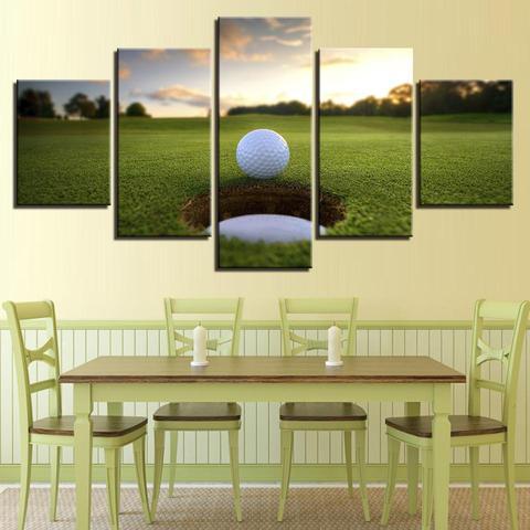 Golf Ball Course – Nature Canvas Wall Art