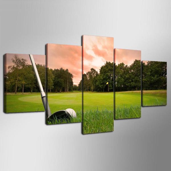 Golf Club Course – Sport Canvas Wall Art