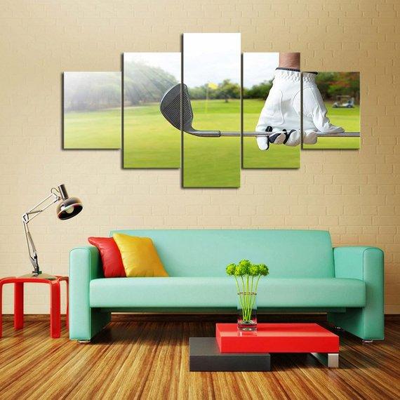 Golf Course 03 – Sport Canvas Wall Art