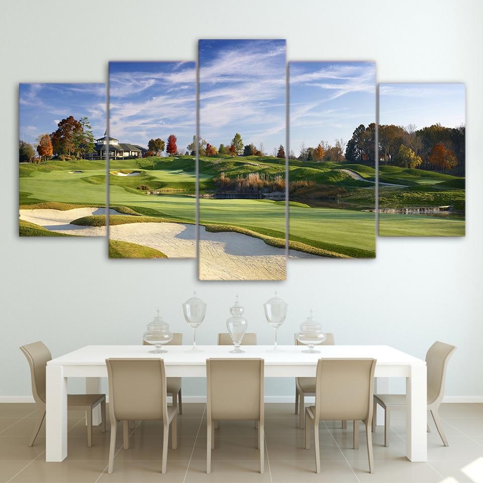 Golf Course 15 – Nature Canvas Wall Art