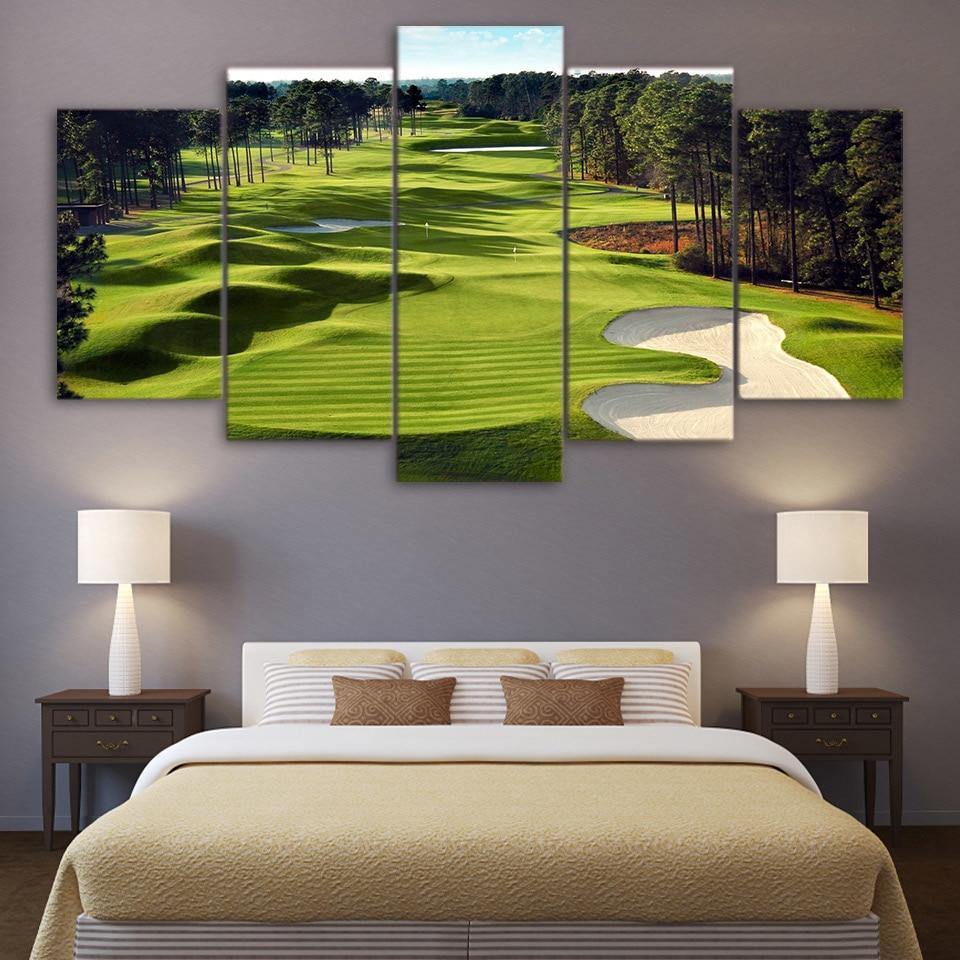 Golf Course 17 – Nature Canvas Wall Art