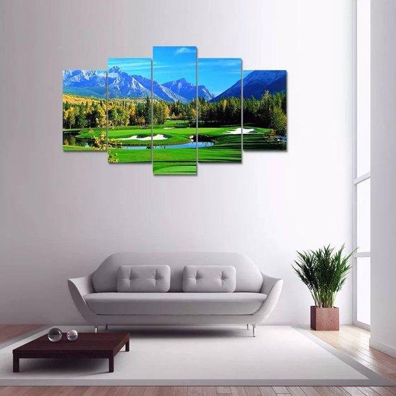 Golf Course 2 – Sport Canvas Wall Art