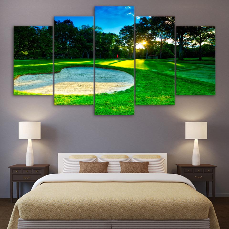 Golf Course 4 – Nature Canvas Wall Art