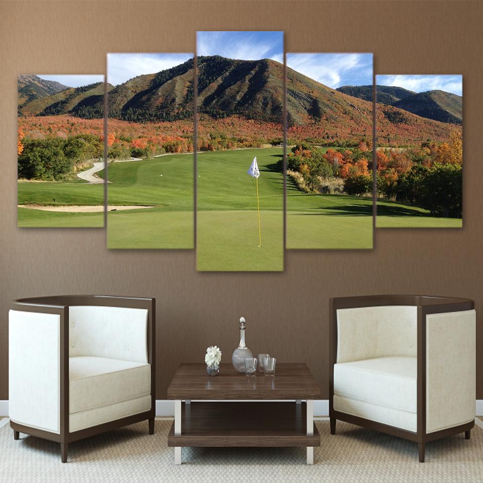 Golf Course 5 – Nature Canvas Wall Art