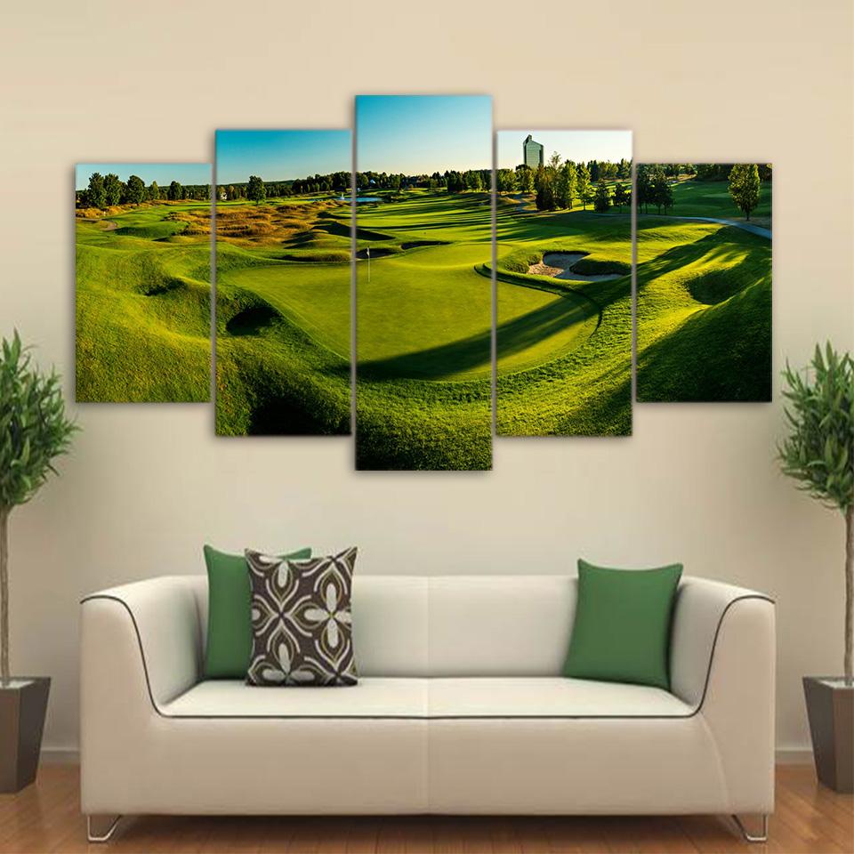 Golf Course 6 – Nature Canvas Wall Art
