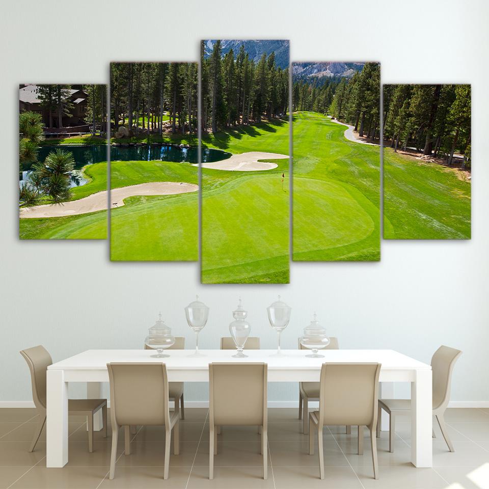 Golf Course 8 – Nature Canvas Wall Art