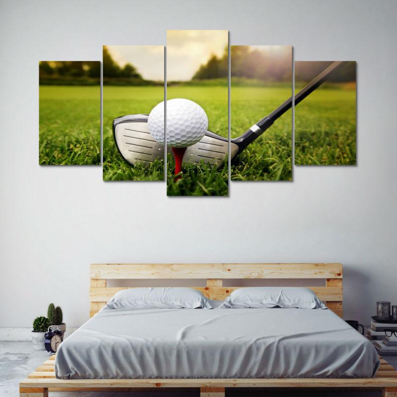 Golf Course Club Golfing – Sport Canvas Wall Art