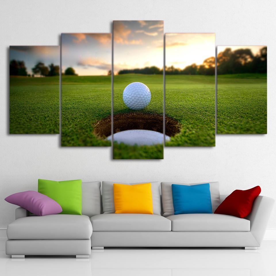 Golf Course Leisure – Sport Canvas Wall Art