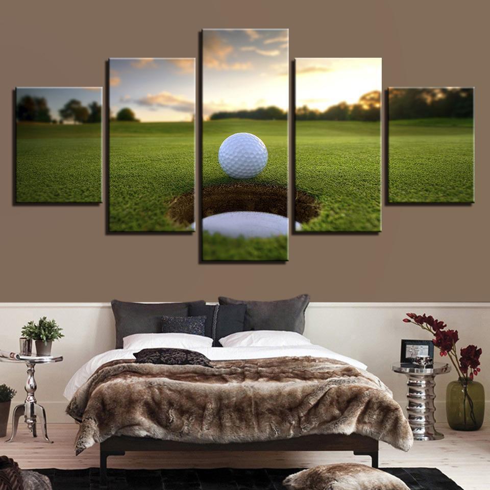 Golf Gimme Putt Sport – Canvas Wall Art