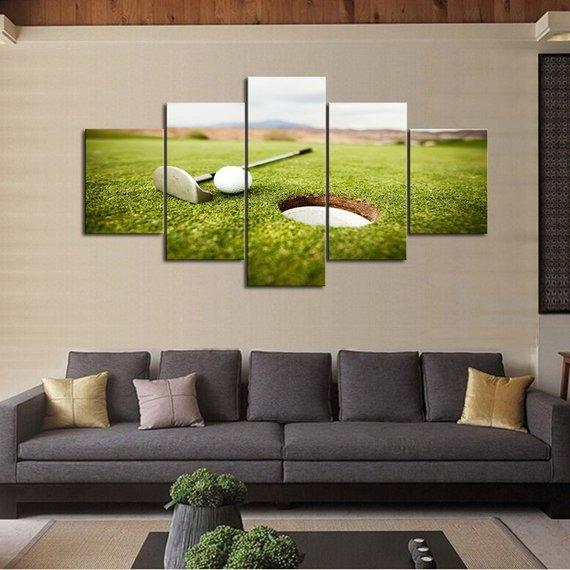Golf Green View – Sport Canvas Wall Art