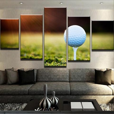 Golf Sunset – Nature Canvas Wall Art