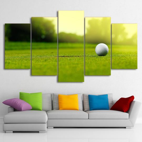 Golfing Gimme Putt – Sport Canvas Wall Art