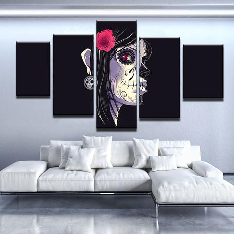 Gothic Beauty – Abstract Canvas Wall Art