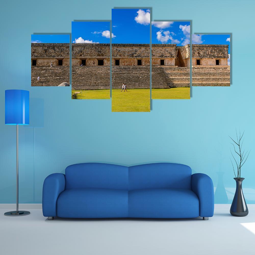 Governor’S Palace Uxmal Ancient Maya City – Nature Canvas Wall Art