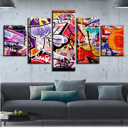 Graffiti 2 – Abstract Canvas Wall Art