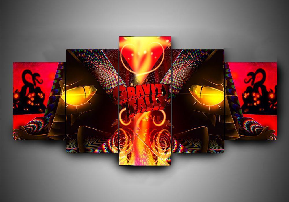 Gravity Falls 2 – Cartoon Canvas Wall Art