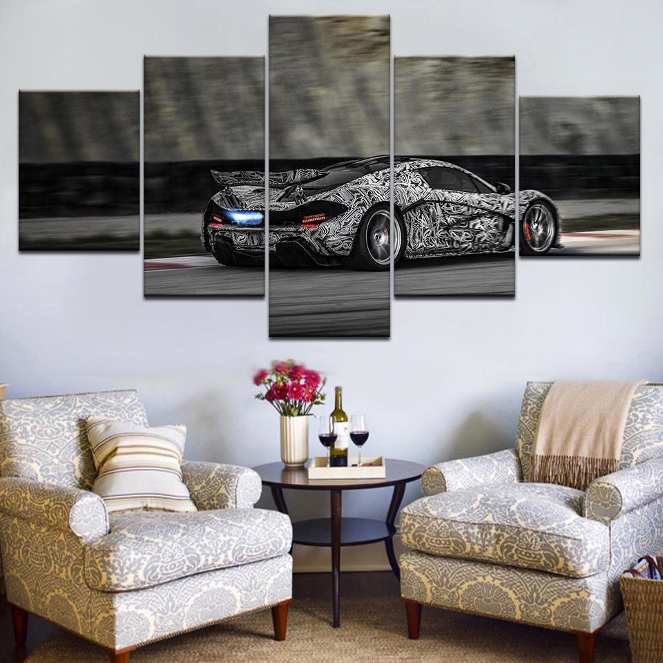 Gray Sports – Automative Canvas Wall Art