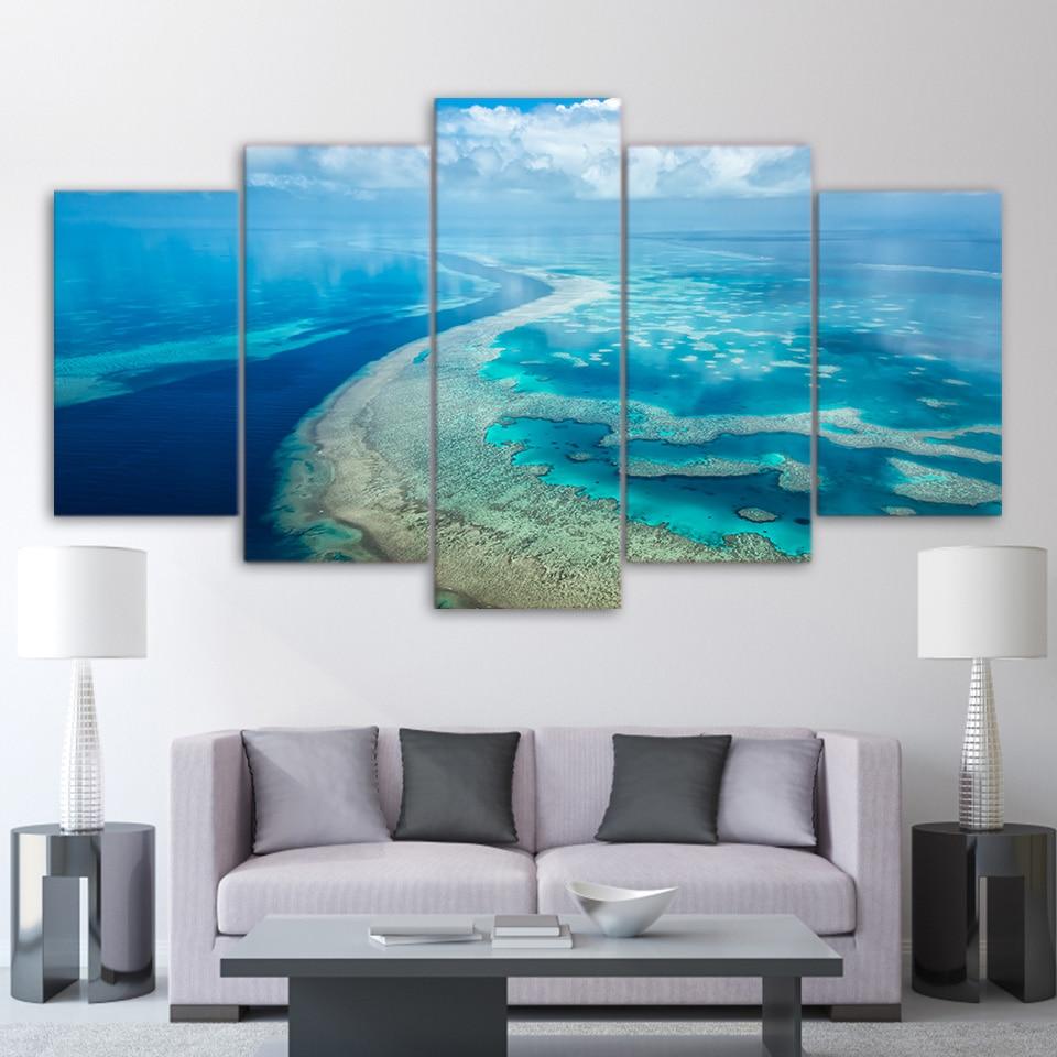 Great Barrier Reef – Nature Canvas Wall Art