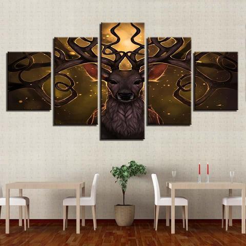 Great Deer – Animal Canvas Wall Art