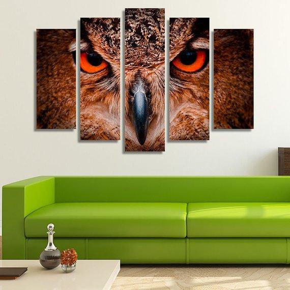 Great Horned Owl – Animal Canvas Wall Art