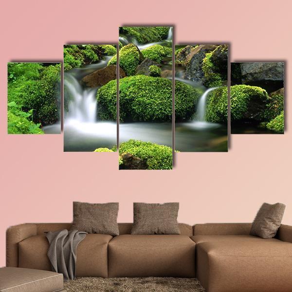 Great Mountain Stream – Nature Canvas Wall Art