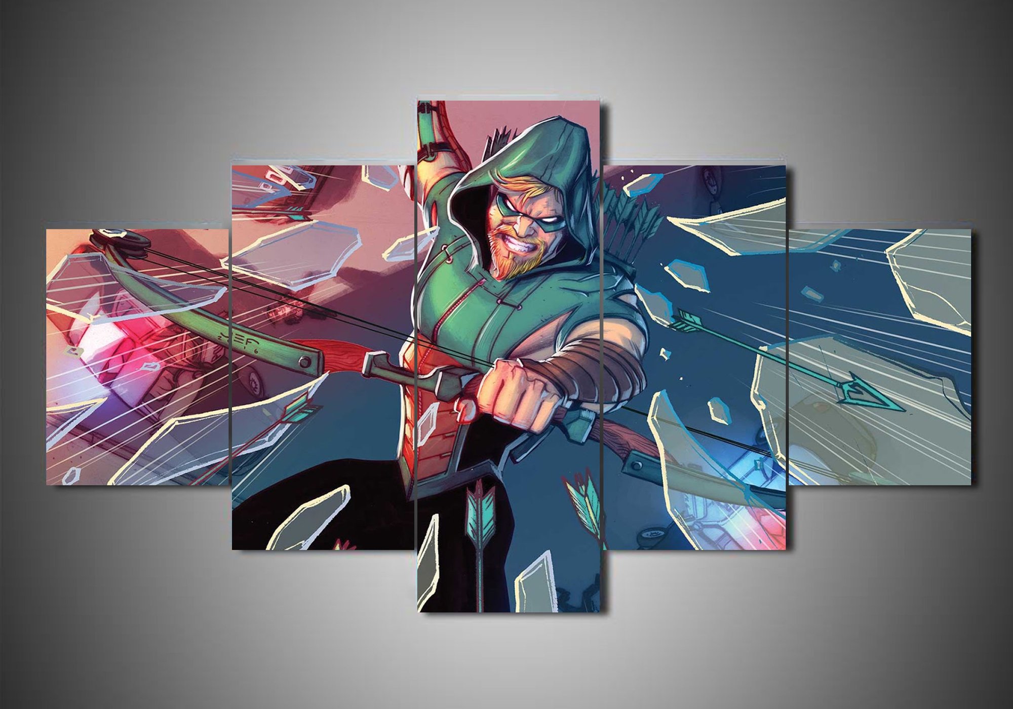 Green Arrow 3 – Dc Canvas Wall Art