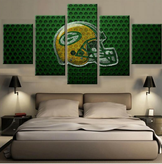 Green Bay Packers Helmet 1 – Sport Canvas Wall Art