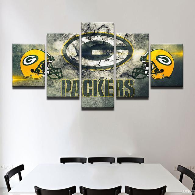 Green Bay Packers Helmet – Sport Canvas Wall Art
