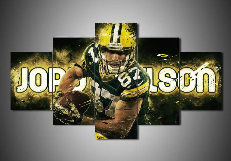 Green Bay Packers – Jordy Nelson – Sport Canvas Wall Art