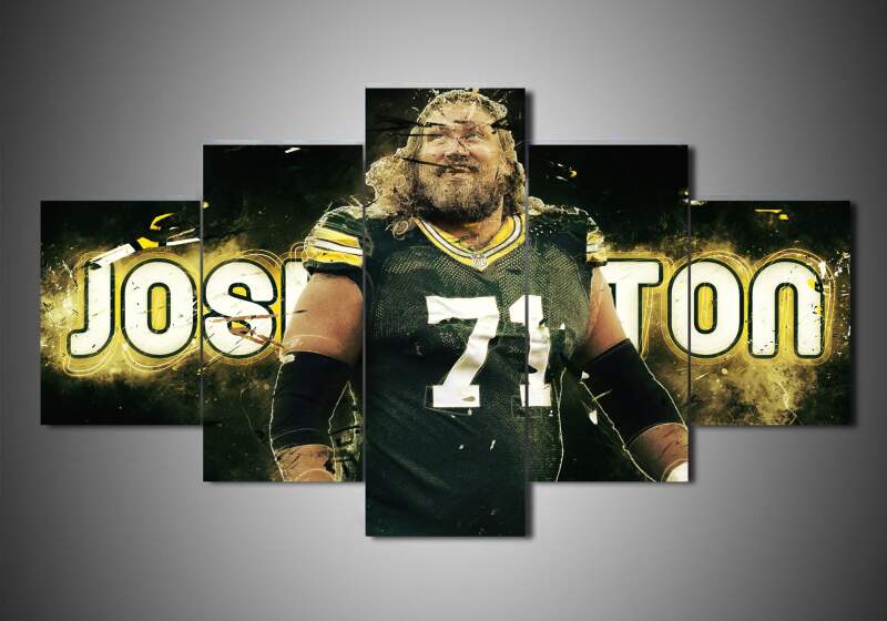 Green Bay Packers – Josh Sitton – Sport Canvas Wall Art