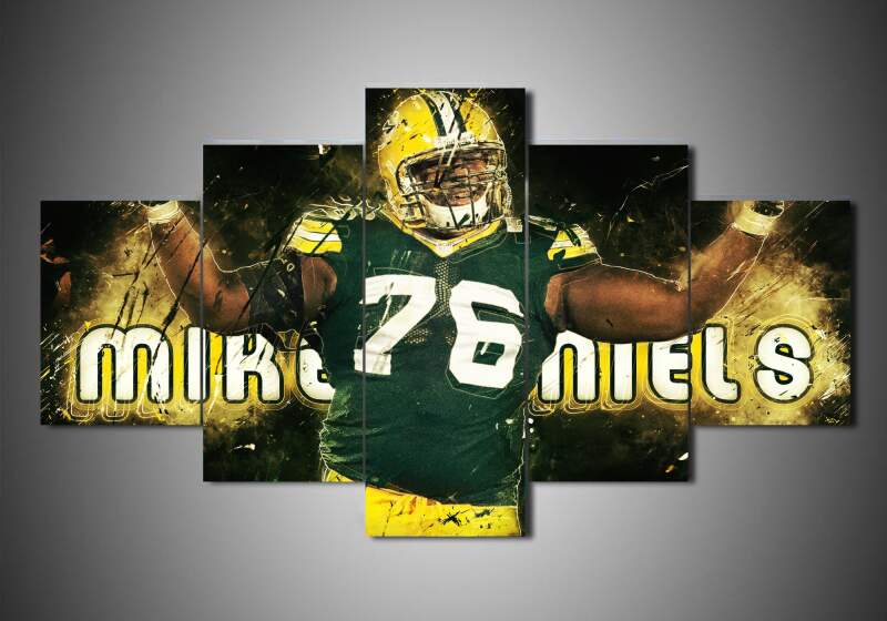 Green Bay Packers – Mike Daniels – Sport Canvas Wall Art