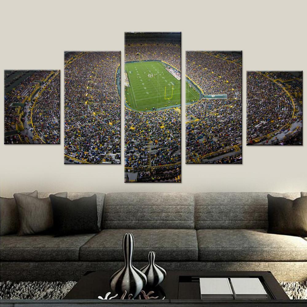 Green Bay Packers Stadium Sport – Canvas Wall Art