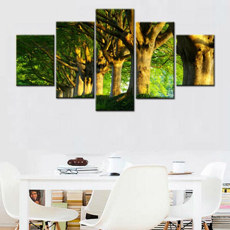 Green Trees – Nature Canvas Wall Art