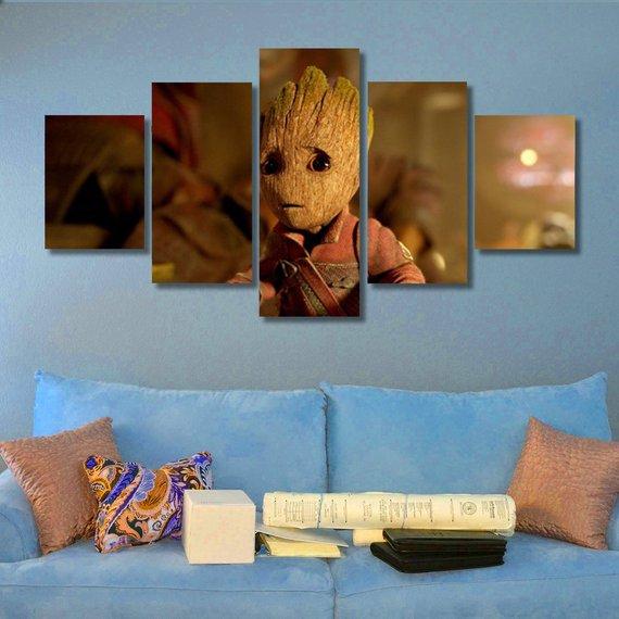Guardians Of The Galaxy – Movie Canvas Wall Art