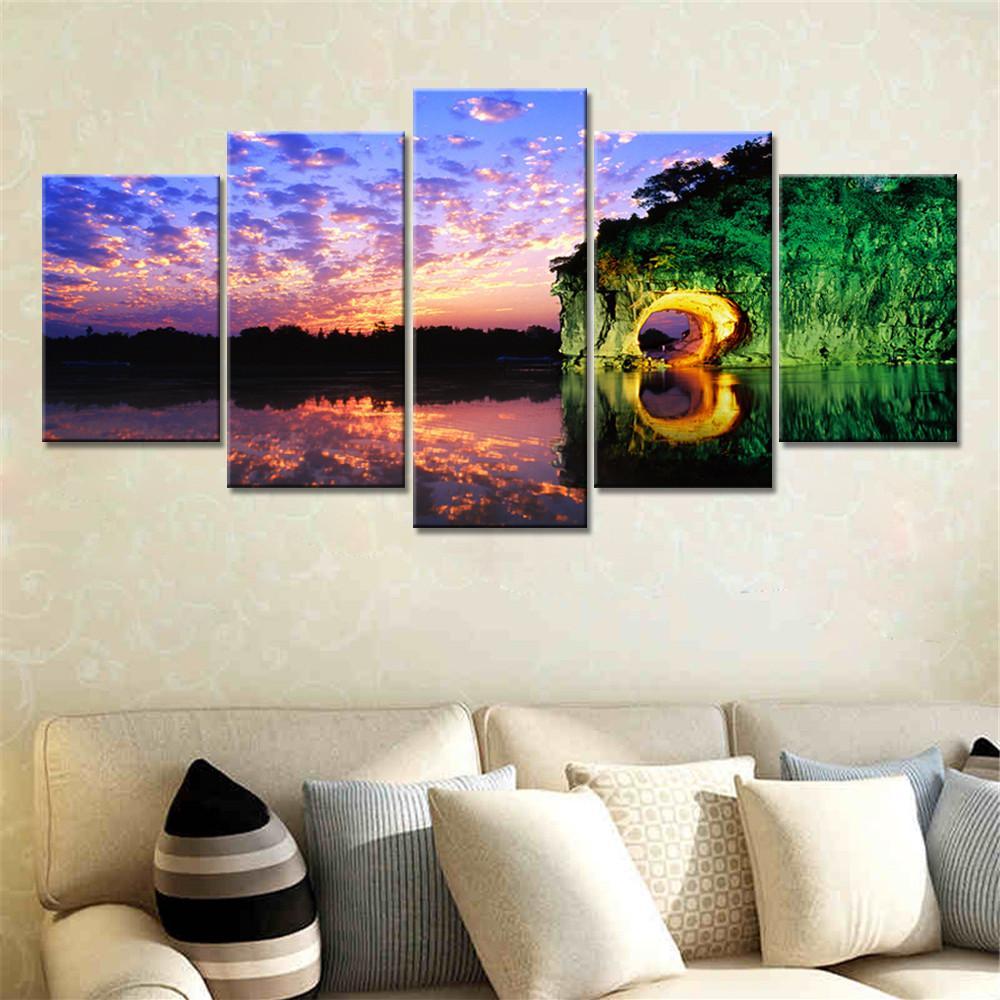 Guilin Scenery Of China – Nature Canvas Wall Art