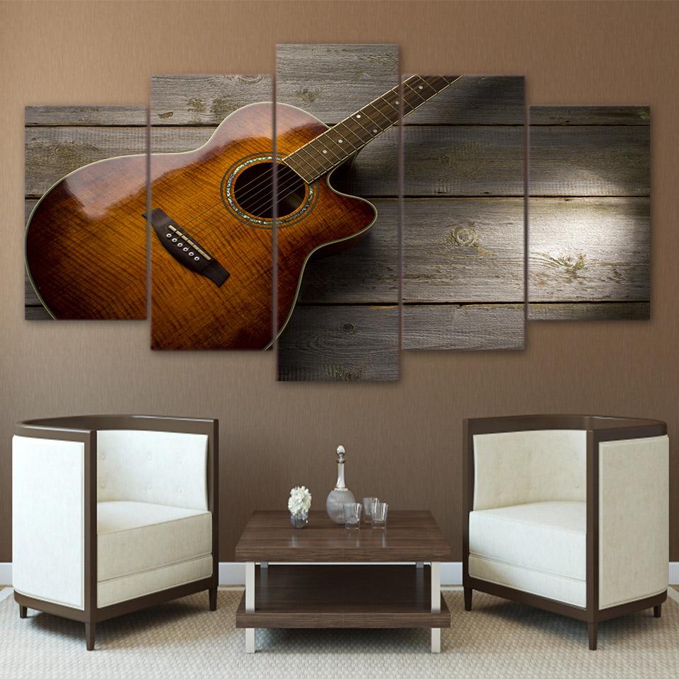 Guita 15 – Music Canvas Wall Art