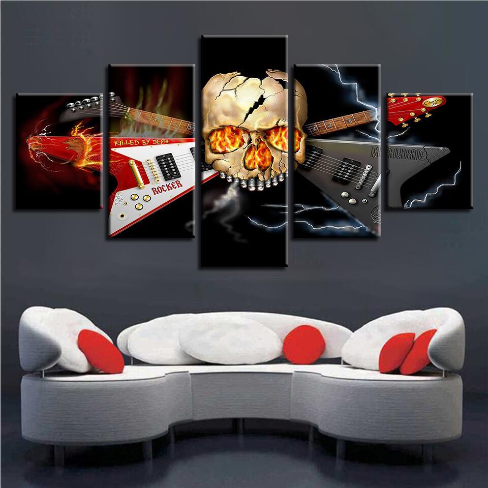 Guitar 10 – Music Canvas Wall Art