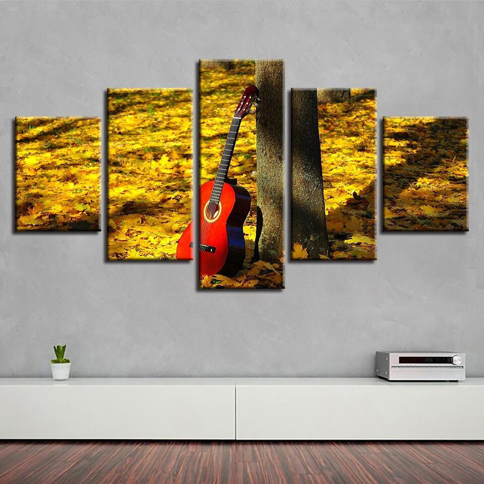 Guitar 12 – Music Canvas Wall Art