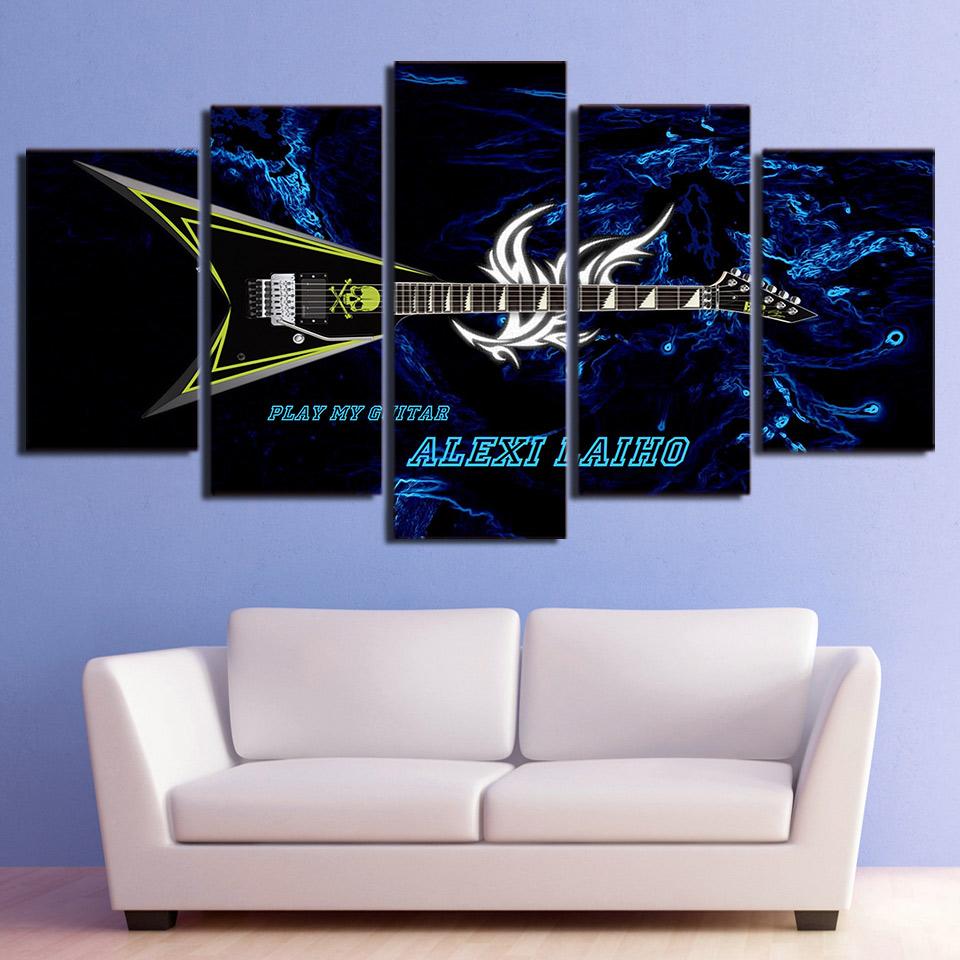 Guitar Alexi Laiho – Music Canvas Wall Art