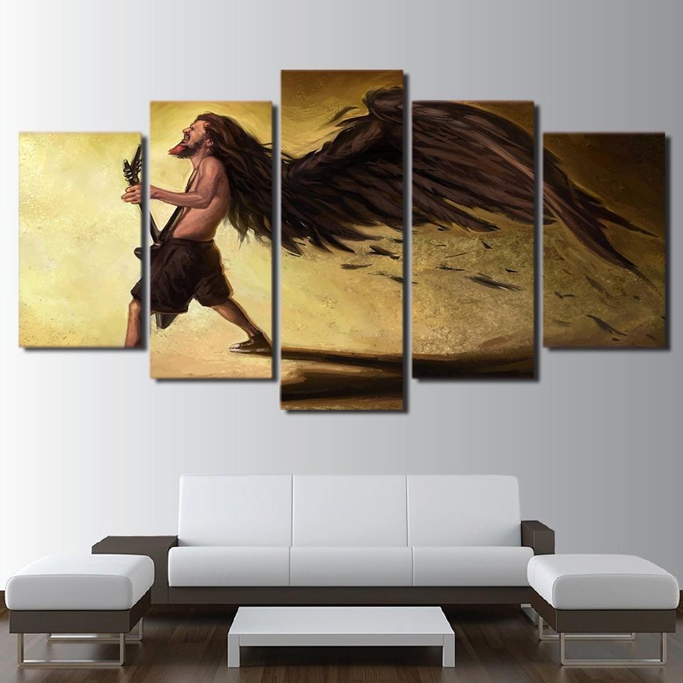 Guitar Player – Music Canvas Wall Art