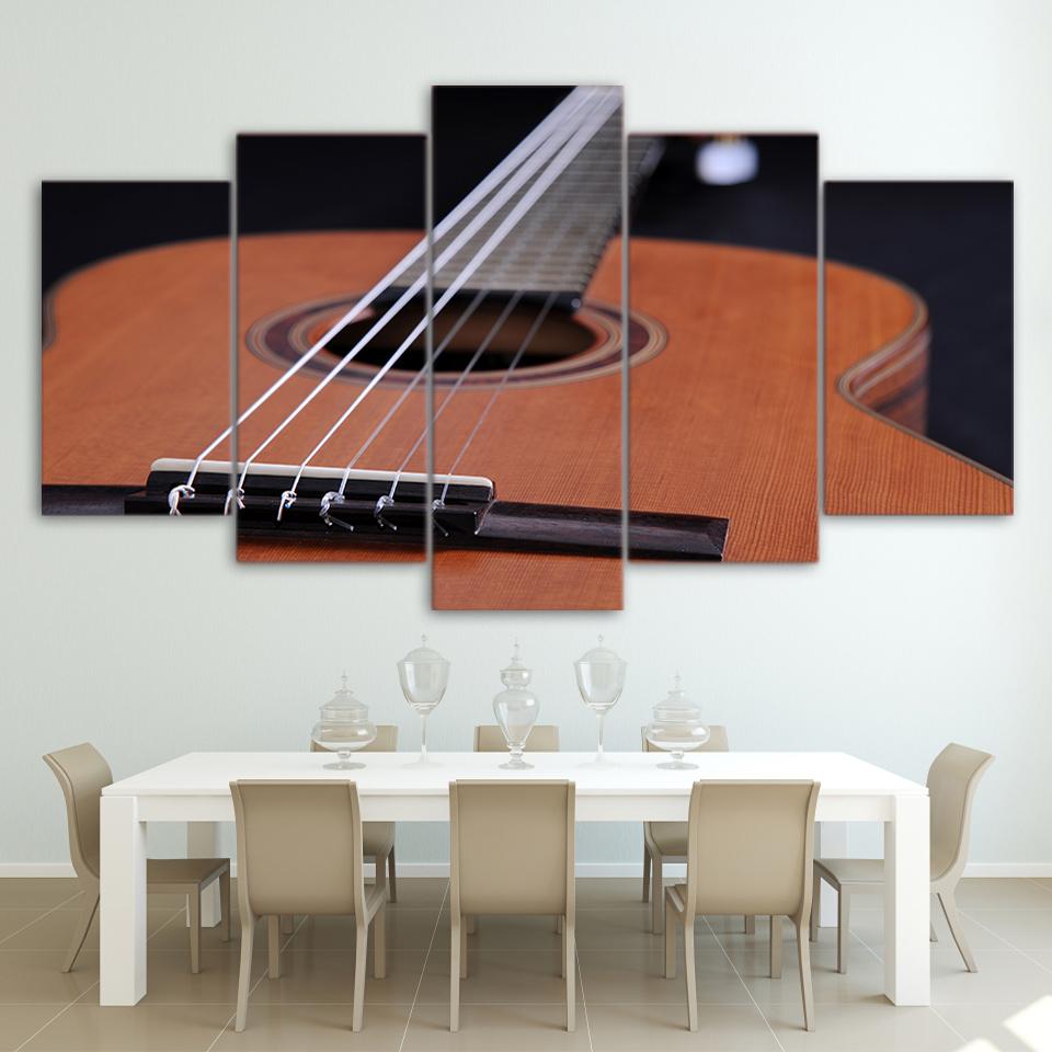 Guitars Surface Strings – Music Canvas Wall Art