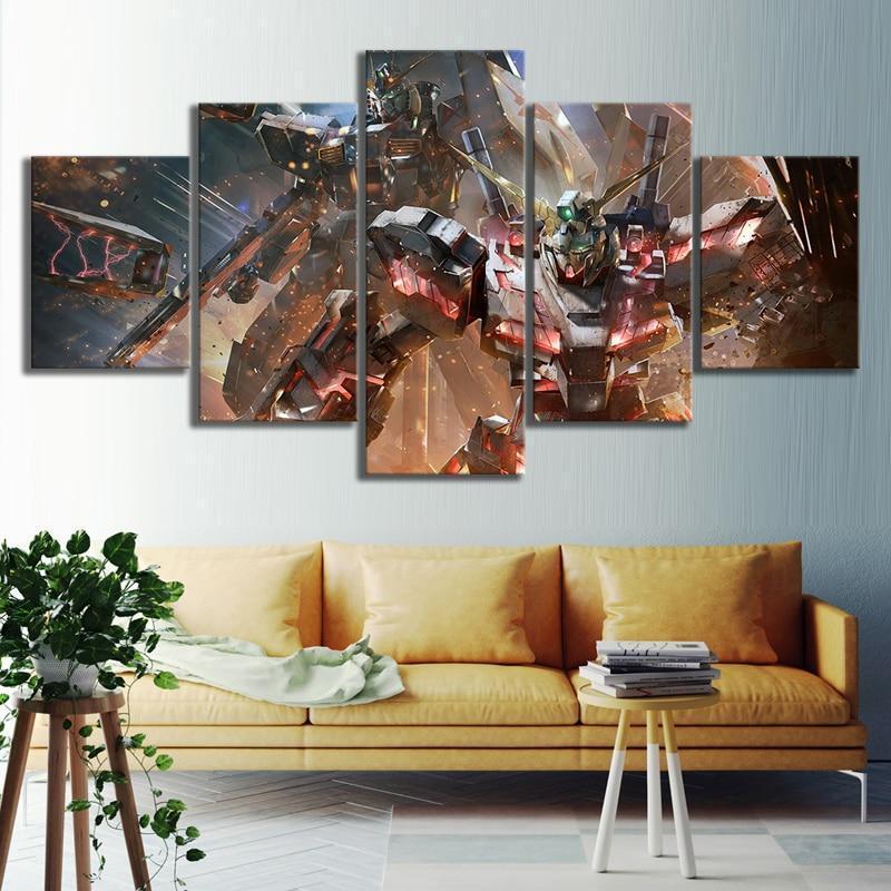 Gundam Poster Animation – Canvas Wall Art
