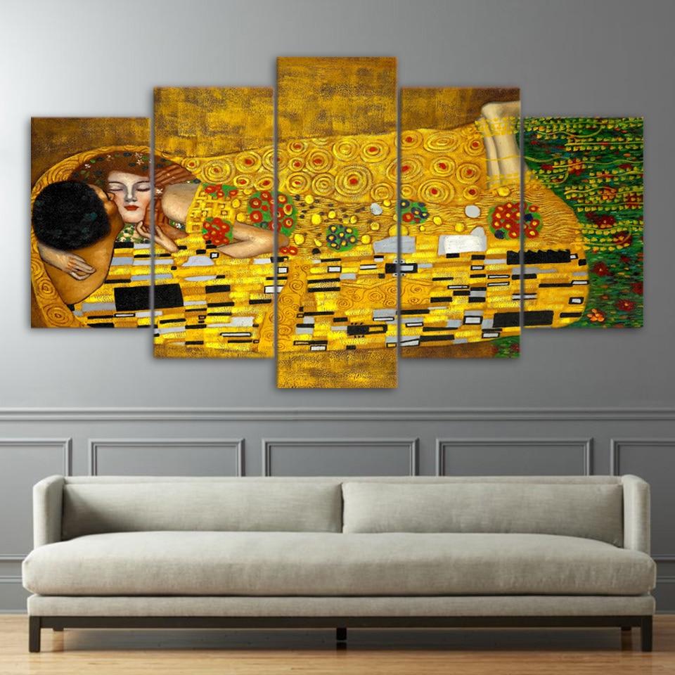 Gustav Klimt – Abstract Canvas Wall Art