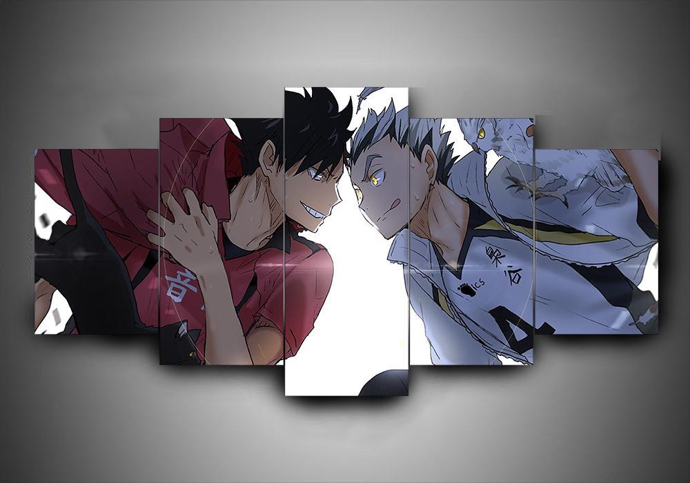 Haikyuu Anime Canvas Wall Art