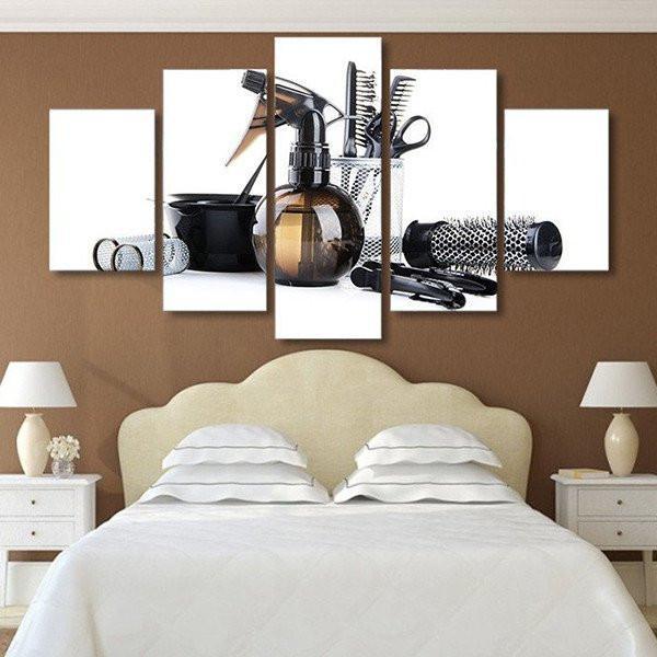 Hair Salon Beauty Salon Canvas Wall Art