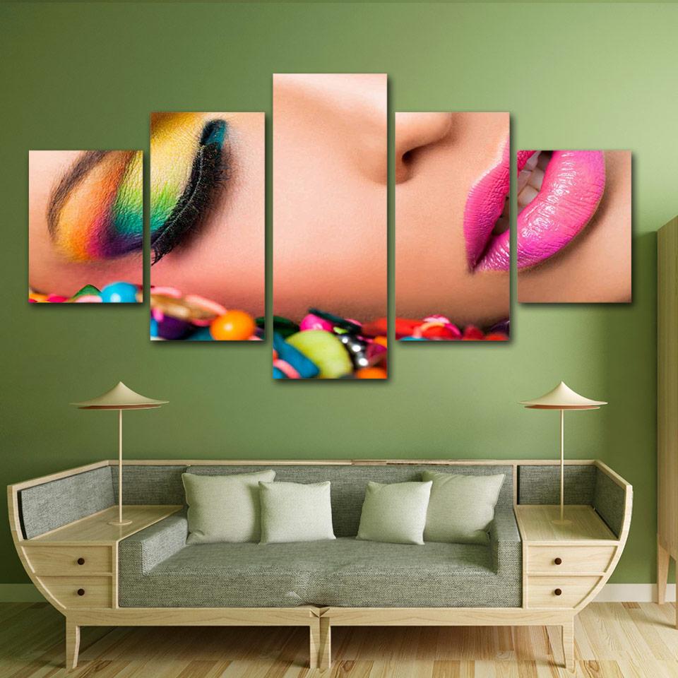 Hairdressing Salon – Abstract Canvas Wall Art