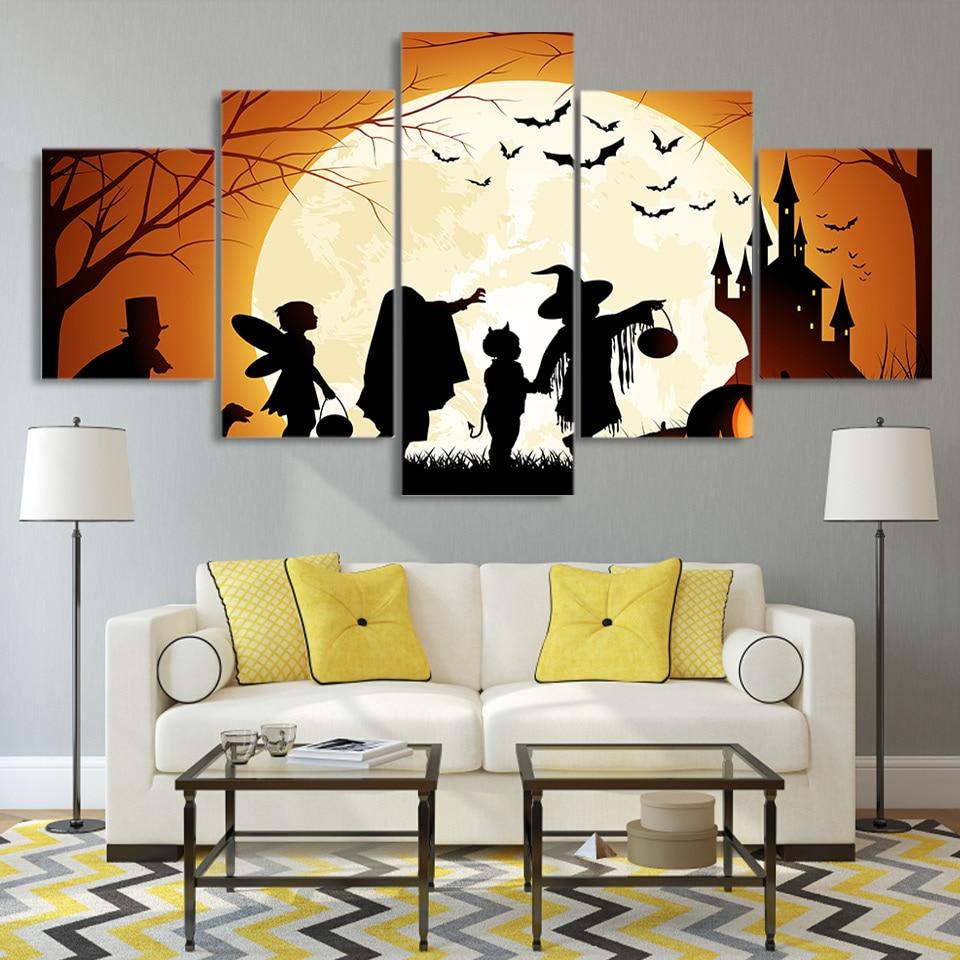 Halloween Night 01 – Movie Canvas Wall Art