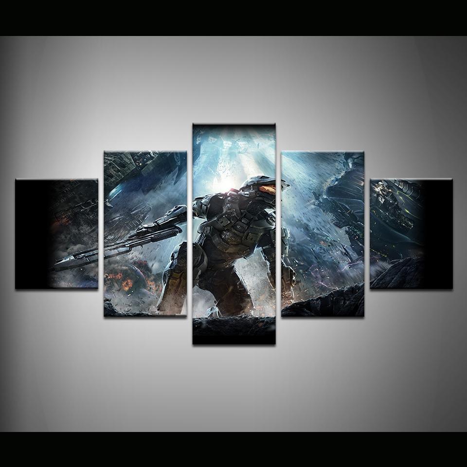 Halo 4 Poster 1 Gaming – Canvas Wall Art