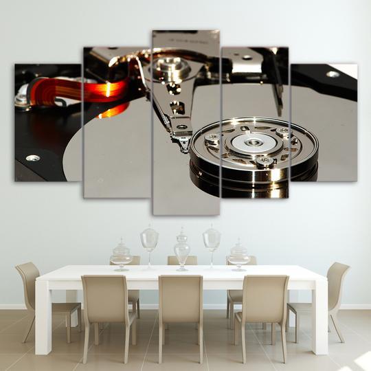 Hard Drive Internals – Music Canvas Wall Art